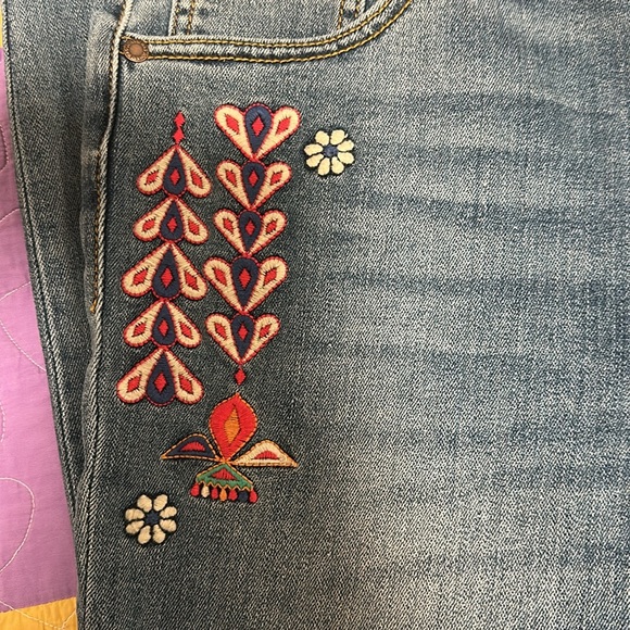 Johnny Was “The Skinny Jean” Size 30 inseam 28” - Picture 13 of 14